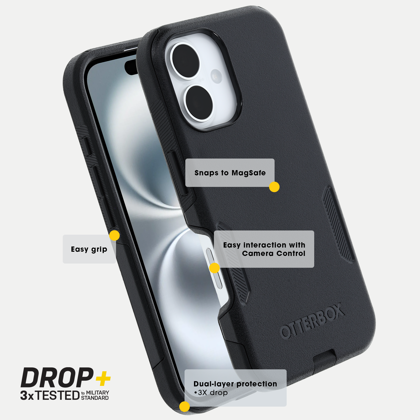 iPhone 16 Plus Commuter Series Case For MagSafe - Image 15