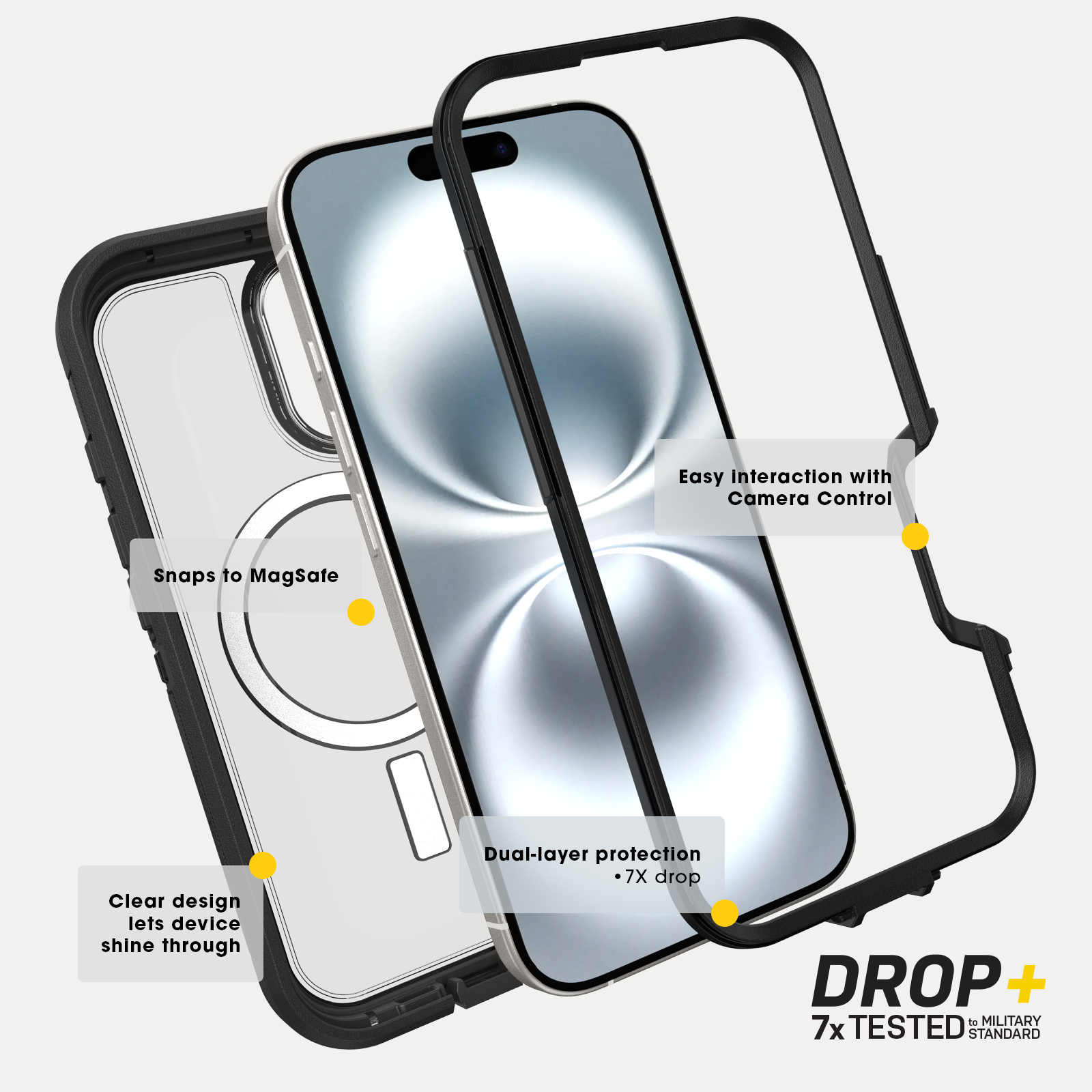 iPhone 16 Plus Defender Series Pro XT Case with MagSafe - Image 15
